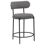 Viola - Boucle Upholstered Bar Stool (Set of 2) - JaxCo Furniture