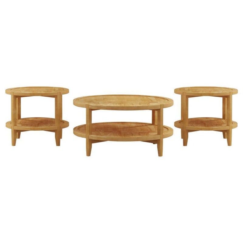 Camillo - Round Coffee And End Table Set - JaxCo Furniture