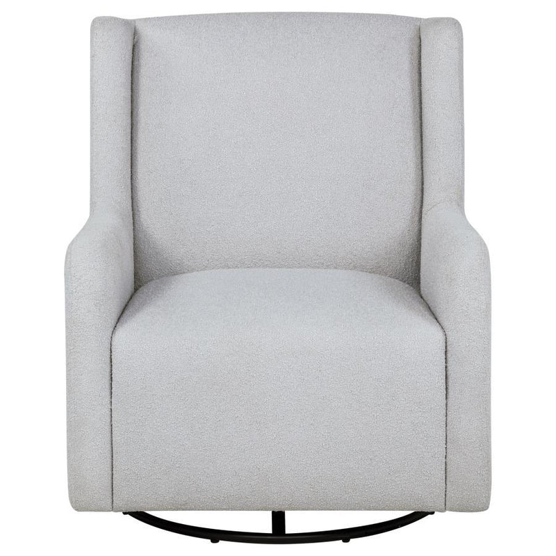 Serra - Boucle Upholstered Swivel Glider Recliner - JaxCo Furniture