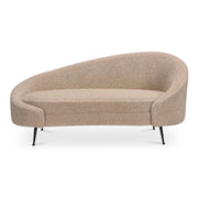 Abigail - Chaise - Light Brown - JaxCo Furniture