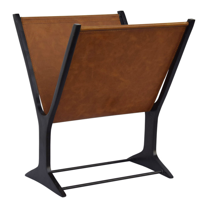 Ziff - Magazine Holder - Brown - JaxCo Furniture