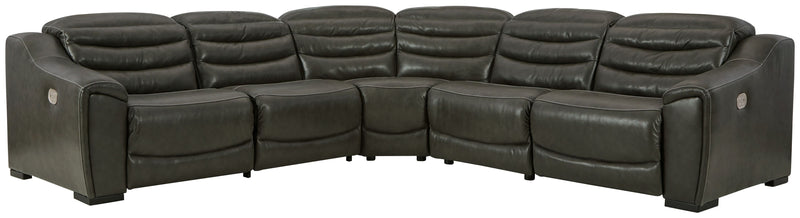 Center Line - Power Recliner Sectional - JaxCo Furniture