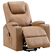 Armstrong - Upholstered Power Lift Massage Recliner - JaxCo Furniture