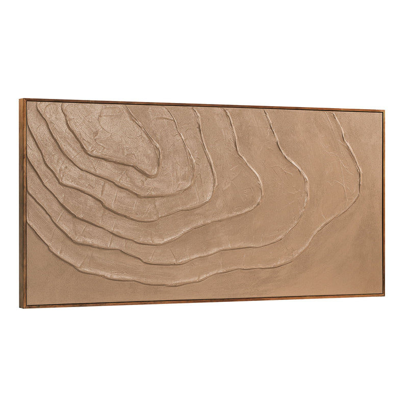 Umbria - Framed Painting - Light Brown - JaxCo Furniture