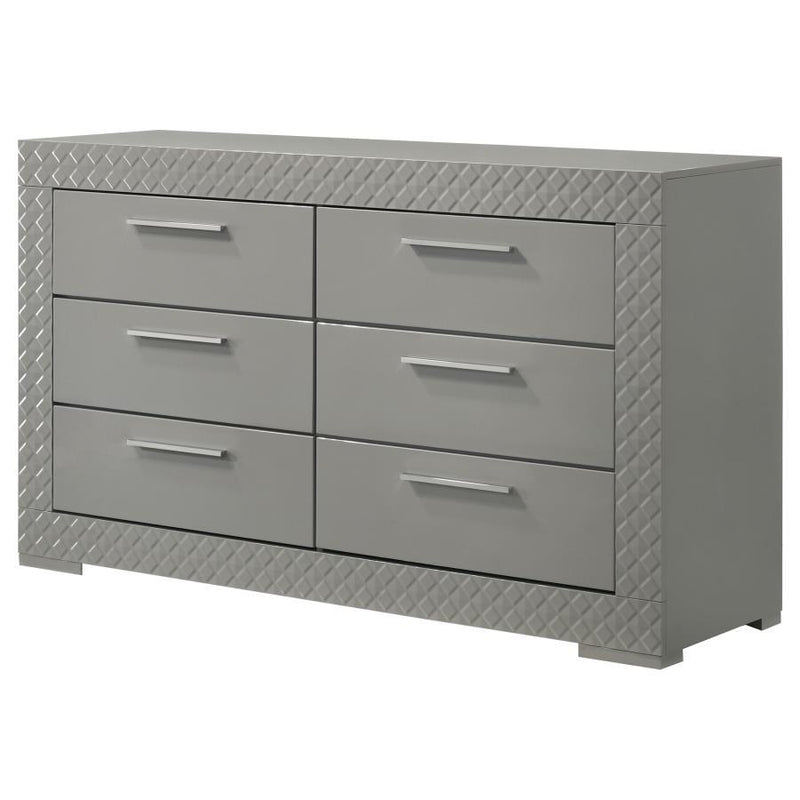 Ives - 6-Drawer Dresser - JaxCo Furniture