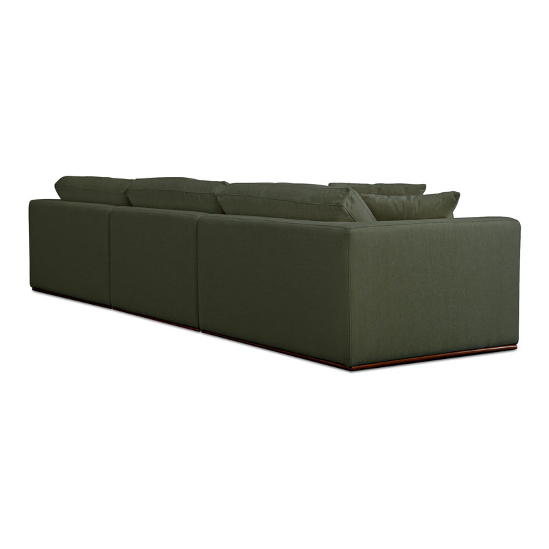 Rue - Lounge Modular Sectional - Deep Green - JaxCo Furniture