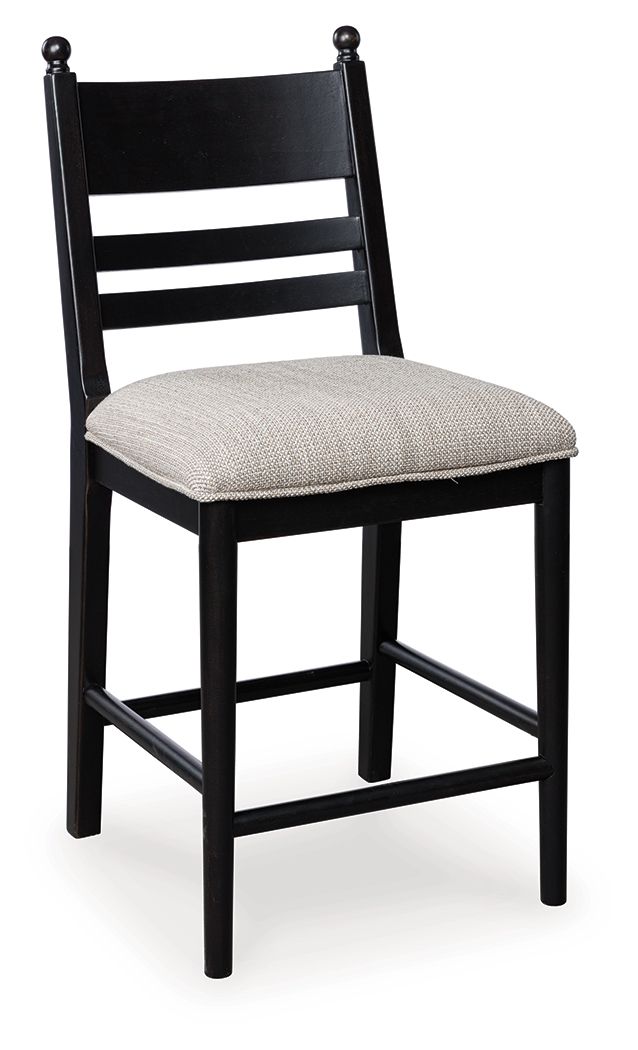 Greddinton - Upholstered Barstool (Set of 2) - JaxCo Furniture