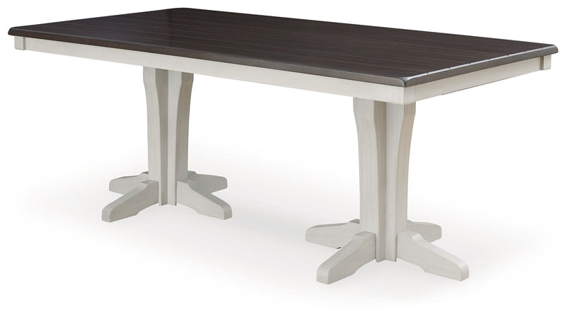 Darborn - Gray / Brown - Dining Table - JaxCo Furniture