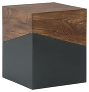Trailbend - Brown / Gunmetal - Accent Table - JaxCo Furniture