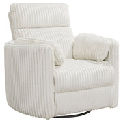 Radius - Swivel Power Glider Recliner - JaxCo Furniture