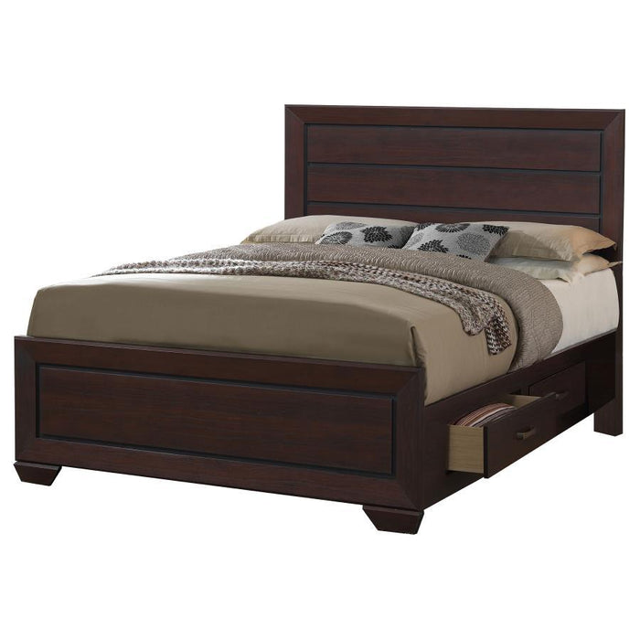 Kauffman - Transitional Storage Bed Bedroom Set - JaxCo Furniture