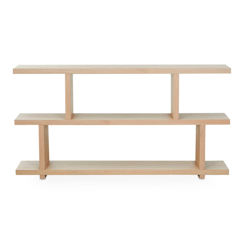 Miri - Small Shelf - White Wash Oak - JaxCo Furniture