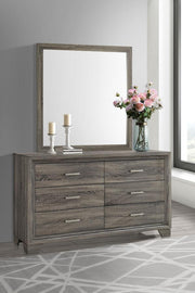 Wright - 6-Drawer Dresser Cabinet - JaxCo Furniture