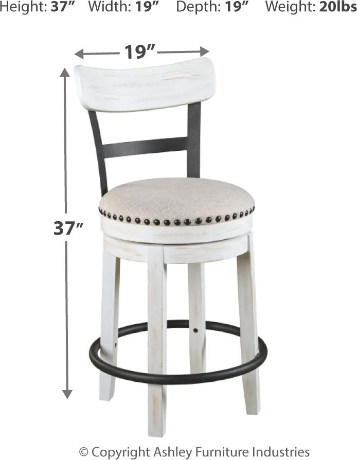 Valebeck - Counter Height Table Set - JaxCo Furniture