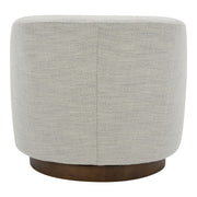 Oscy - Swivel Chair - Splashed White - JaxCo Furniture