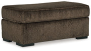 Aylesworth - Chocolate - Ottoman - JaxCo Furniture