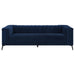 Chalet - Upholstered Tuxedo Arm Tufted Sofa - Blue - JaxCo Furniture