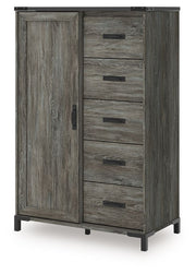 Frandern - Gray - Dressing Chest - JaxCo Furniture