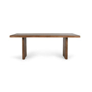 Holmes - Dining Table - Dark Brown - JaxCo Furniture