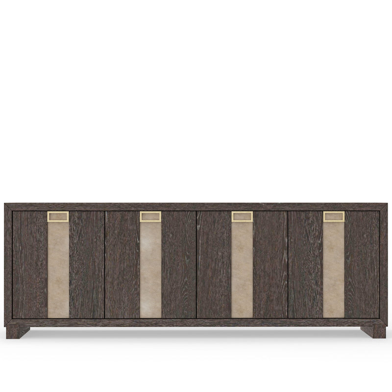Ascent - 90" Console - Dark Chocolate - JaxCo Furniture