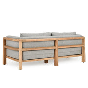 Aston - Outdoor Sofa - Natural / Gray - JaxCo Furniture