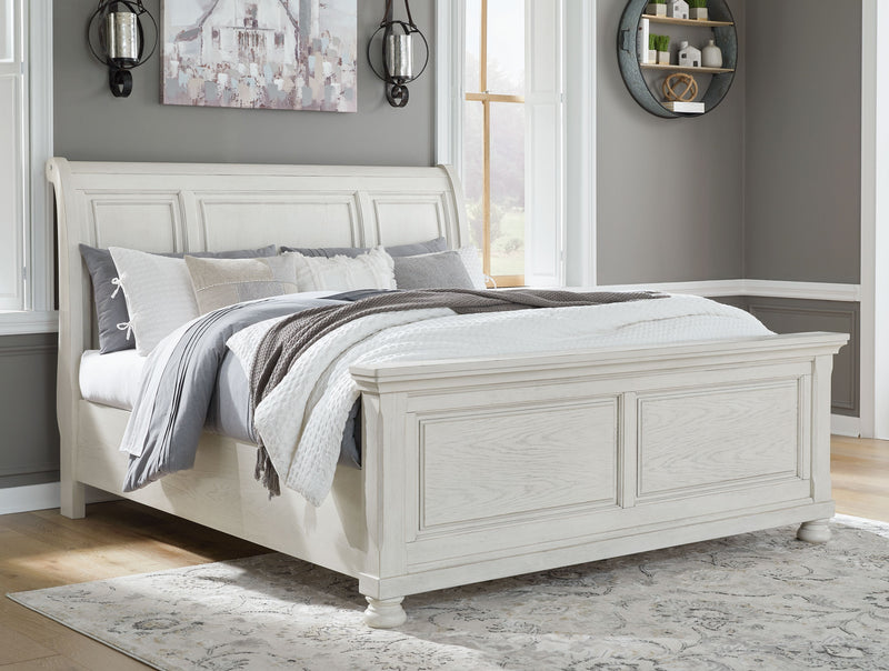 Robbinsdale - Sleigh Bed - JaxCo Furniture