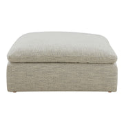 Clay - Ottoman - White - JaxCo Furniture