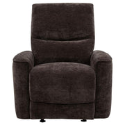 Navarro - Chenille Upholstered Glider Recliner - JaxCo Furniture