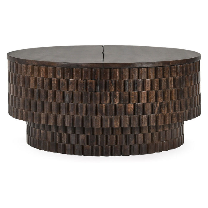 Norwood - Round Coffee Table - JaxCo Furniture