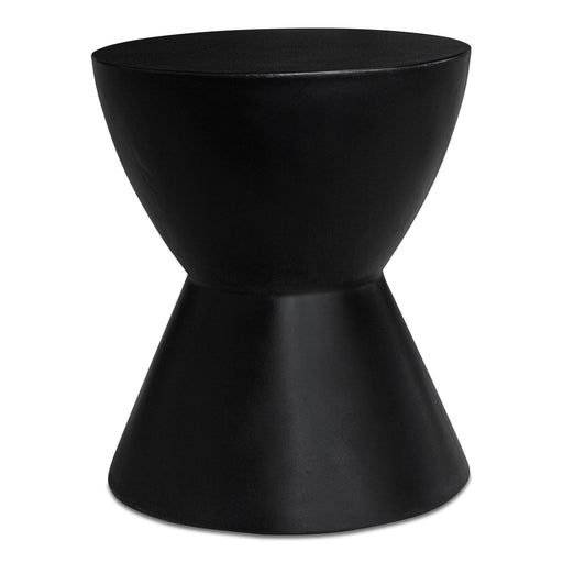 Hourglass - Outdoor Stool - Black - JaxCo Furniture