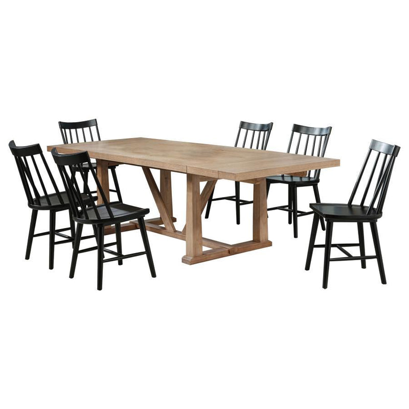 Middleton - 106" Extension Leaf Dining Set - JaxCo Furniture
