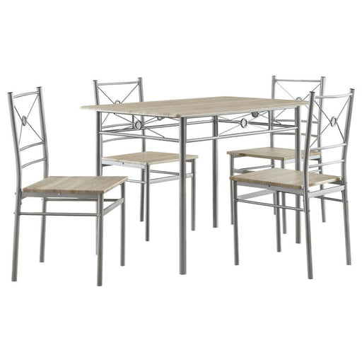 Anna - 5-Piece Rectangular Dining Set - JaxCo Furniture