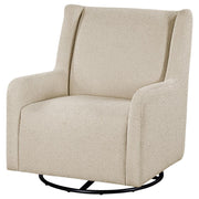 Serra - Boucle Upholstered Swivel Glider Recliner - JaxCo Furniture