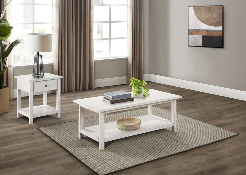 Payne - Coffee And 1-Drawer End Table Set - JaxCo Furniture