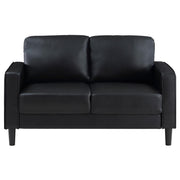 Ruth - Upholstered Track Arm Loveseat - JaxCo Furniture