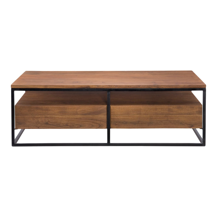 Vancouver - Coffee Table - Brown - JaxCo Furniture