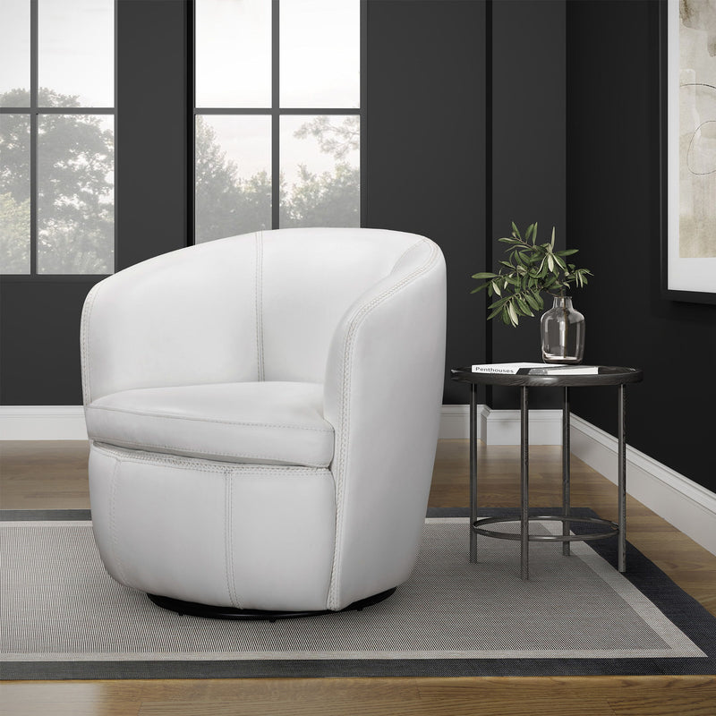Barolo - Swivel Club Chair - JaxCo Furniture