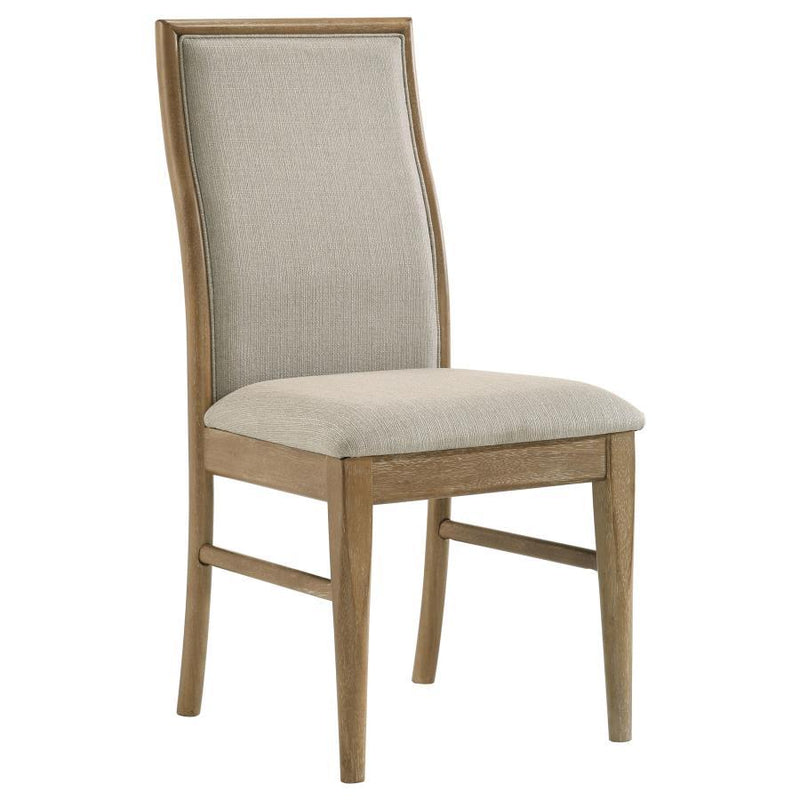 Adina - Upholstered Dining Side Chair (Set of 2) - Barley - JaxCo Furniture