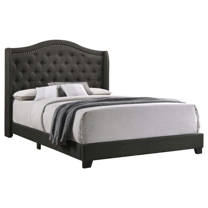 Sonoma - Upholstered Wingback Bed - JaxCo Furniture