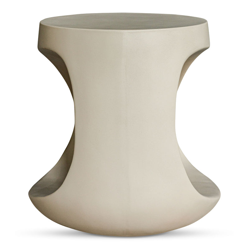 Rothko - Outdoor Stool - Pearl Silver - JaxCo Furniture