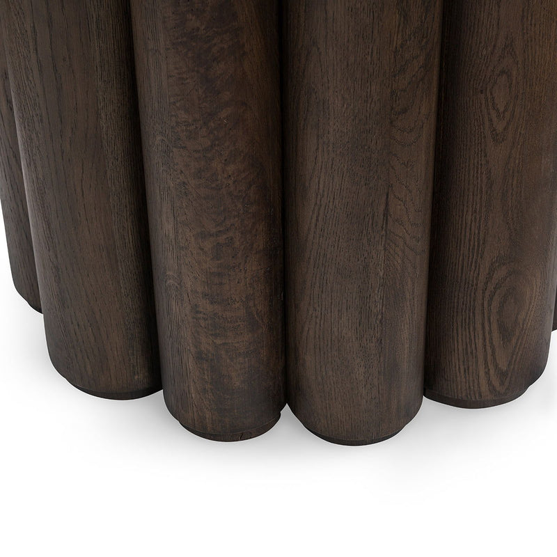 Tiber - Round Dining Table - JaxCo Furniture