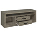 Burke - 2-Drawer Engineered Wood TV Stand - Gray Driftwood - JaxCo Furniture