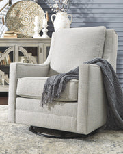 Kambria - Swivel Glider Accent Chair - JaxCo Furniture