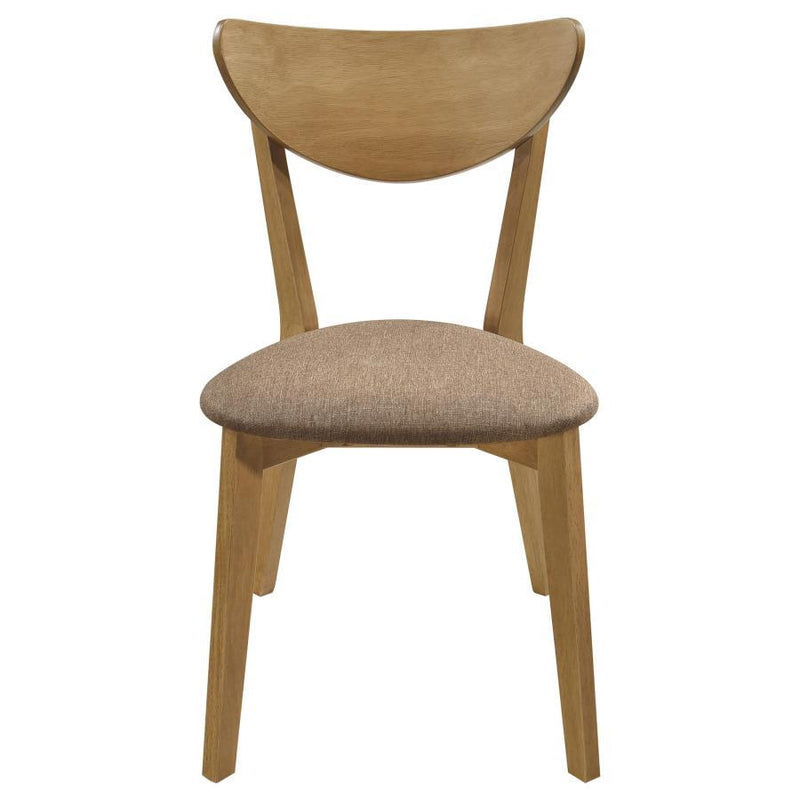 Elowen - Wood Dining Side Chair (Set of 2) - Light Walnut - JaxCo Furniture