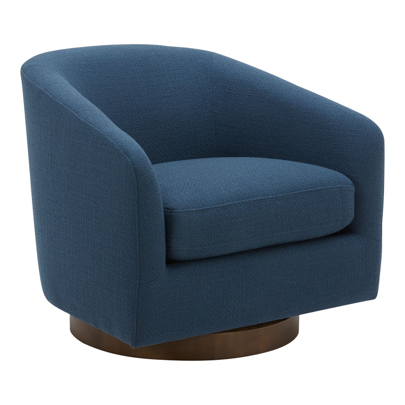 Oscy - Swivel Chair - Dark Atlantic - JaxCo Furniture