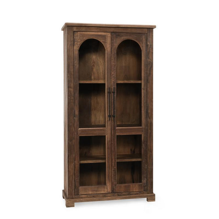 Zion - Reclaimed Wood 2 Door Armoire - Natural - JaxCo Furniture