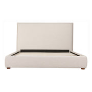Luzon - King Bed Tall Headboard - Wheat - JaxCo Furniture