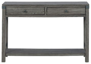 Freedan - Grayish Brown - Console Sofa Table - JaxCo Furniture