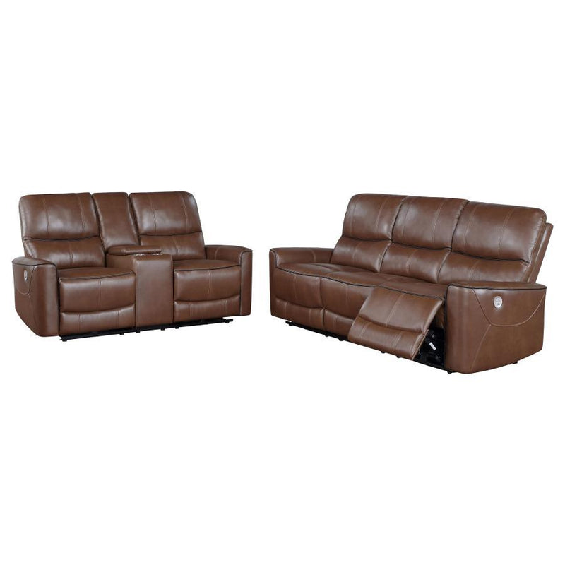 Greenfield - Power Reclining Sofa Set - JaxCo Furniture