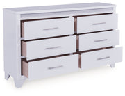 Jarlee - White - Dresser - JaxCo Furniture